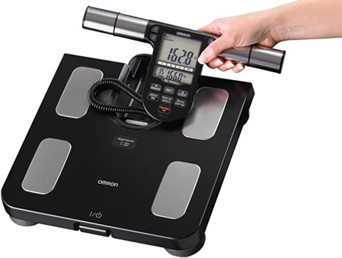 Omron Body Composition Monitor with Scale – 7 Fitness Metrics & 180-day Memory