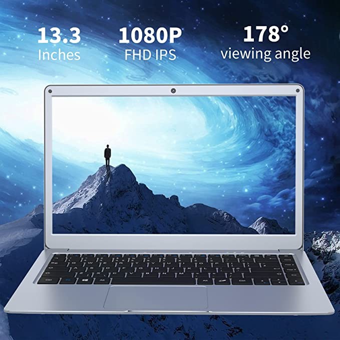 Jumper Notebook 13.3-inch IPS 1080P 8GB 256GB Windows 11