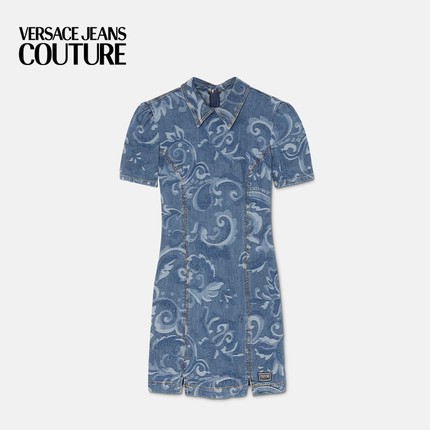 VERSACE Women's Denim Shirt Dress