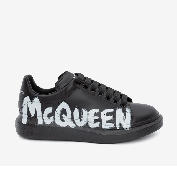 Alexander-McQueen-Men's-Graffiti-Wide-Sneakers
