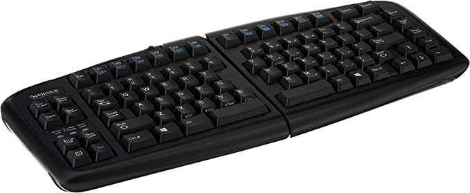 Goldtouch GTN-0099 V2 Adjustable Ergonomic Keyboard - PC Only (USB and PS2)